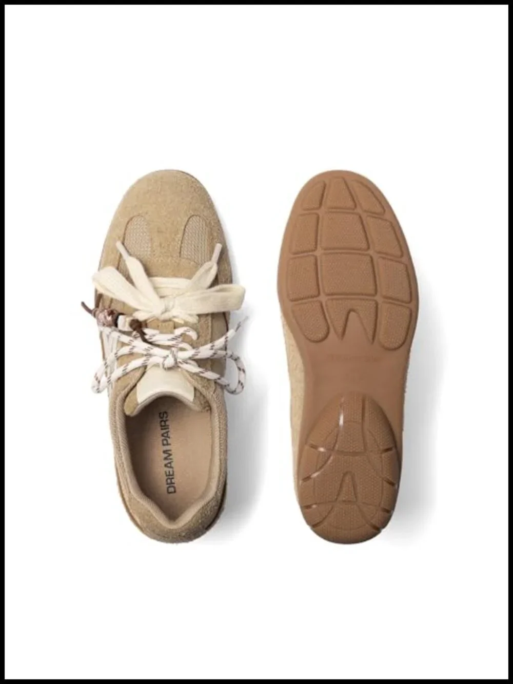 Faux Suede and Mesh Retro Platform Sneakers with Cushioned Insole